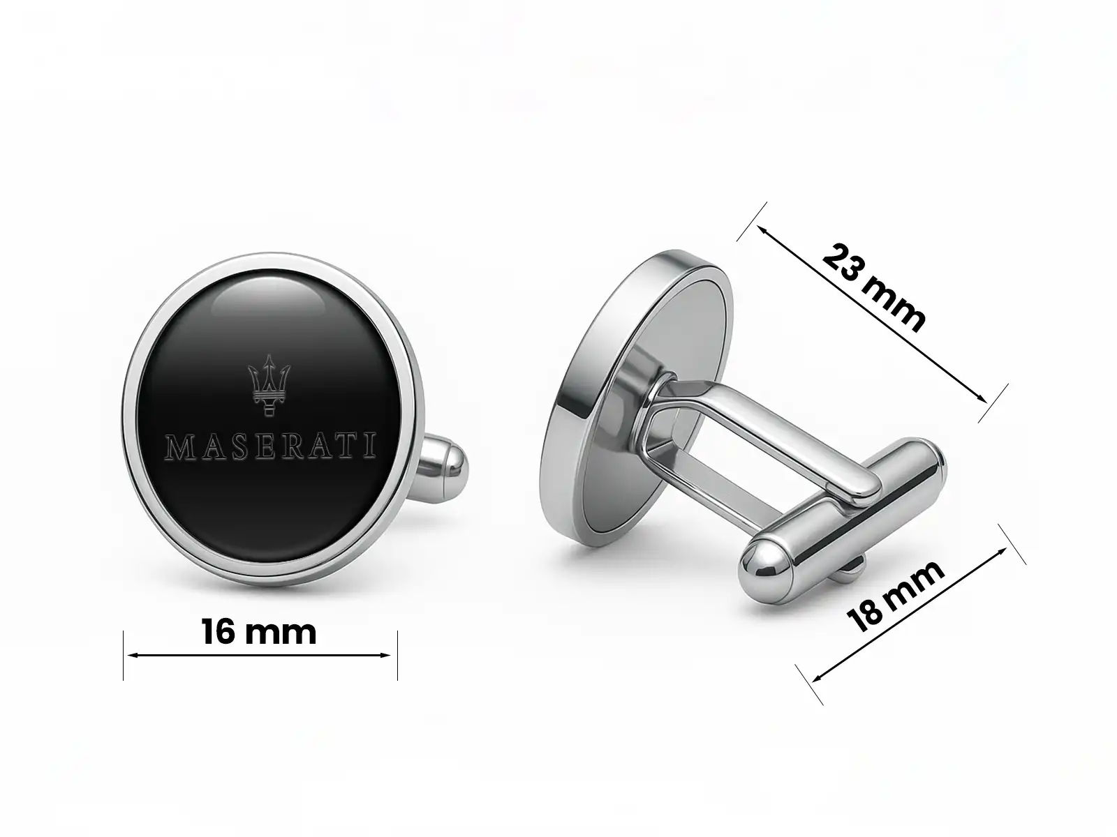 Maserati Gemelos Elegantes Moda Hombre Universal Premium